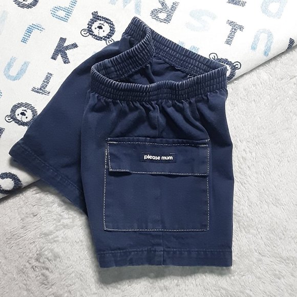 ❄️ 12m | Please Mum | Baby Jean Shorts - Picture 2 of 5